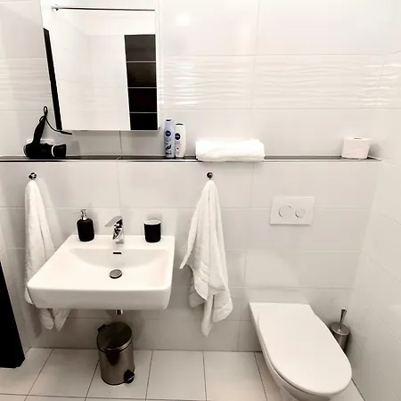 45 Négyzetméteres, 1 Hálószobás, 1 Saját Fürdőszobával Rendelkező Apartman 02. Kerület Terüle Prága